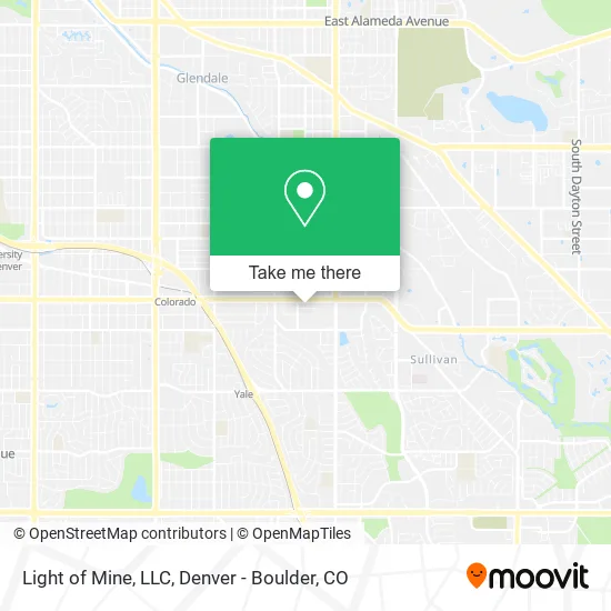 Mapa de Light of Mine, LLC