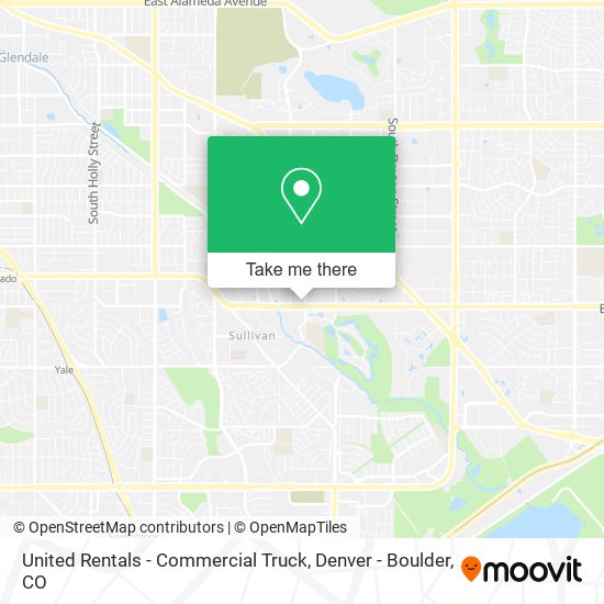 Mapa de United Rentals - Commercial Truck