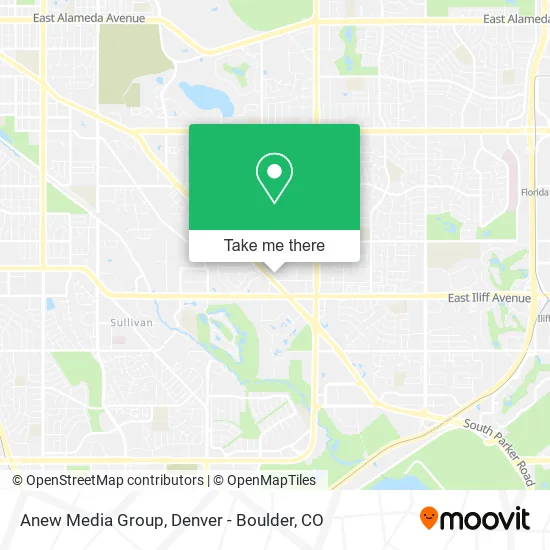 Anew Media Group map