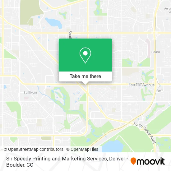 Sir Speedy Printing and Marketing Services map