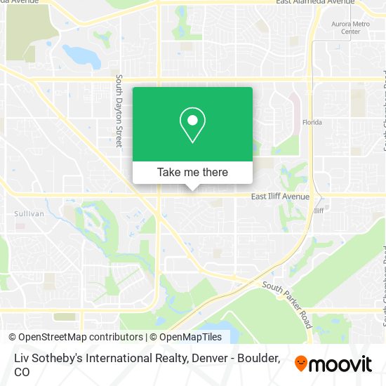Liv Sotheby's International Realty map