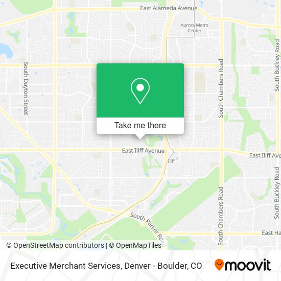 Mapa de Executive Merchant Services