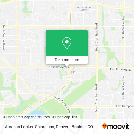 Mapa de Amazon Locker-Chiaraluna