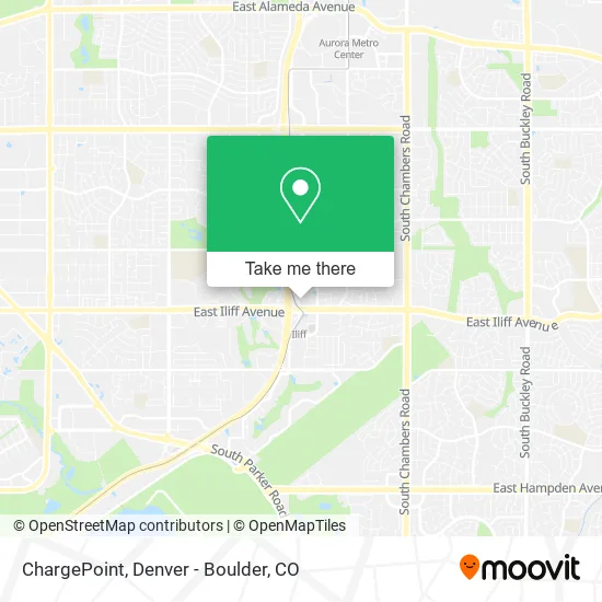 Mapa de ChargePoint