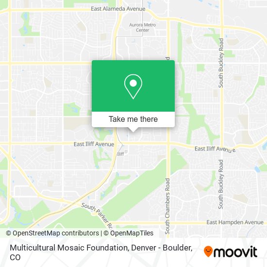 Multicultural Mosaic Foundation map