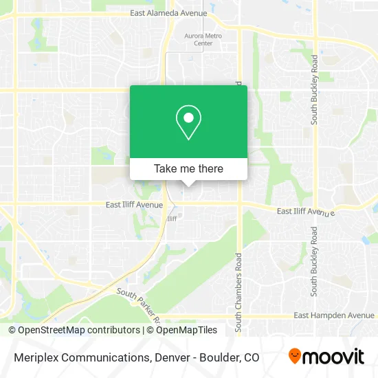 Mapa de Meriplex Communications