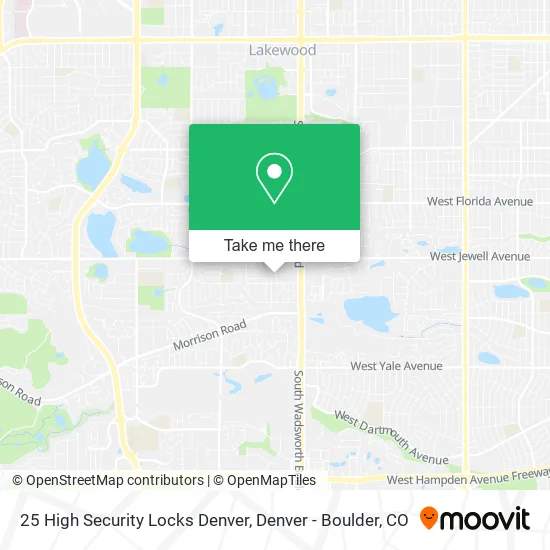 25 High Security Locks Denver map