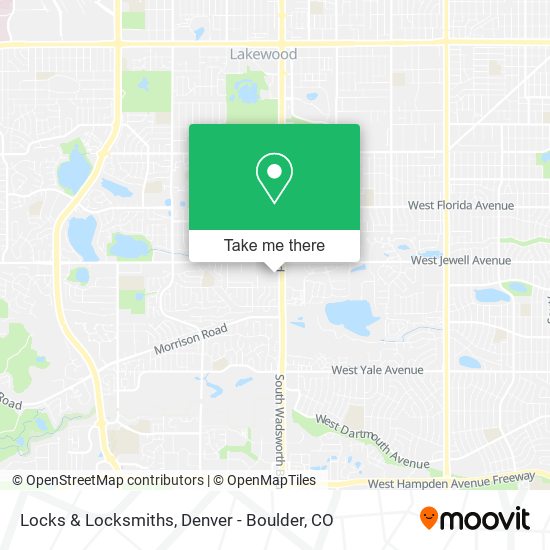 Locks & Locksmiths map