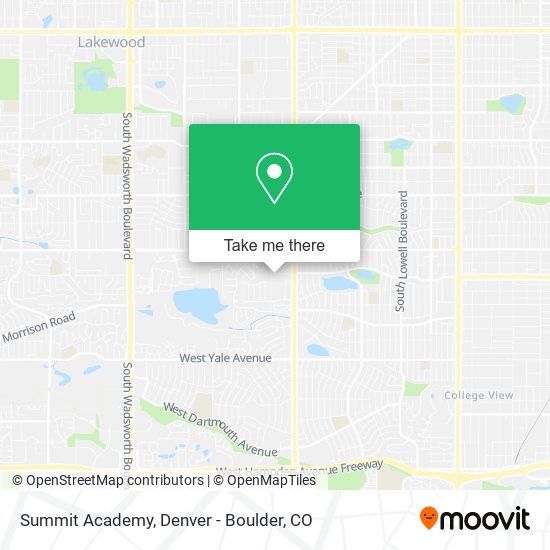 Mapa de Summit Academy