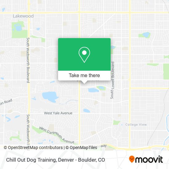 Chill Out Dog Training map