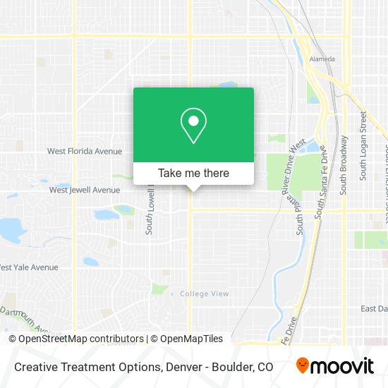Creative Treatment Options map