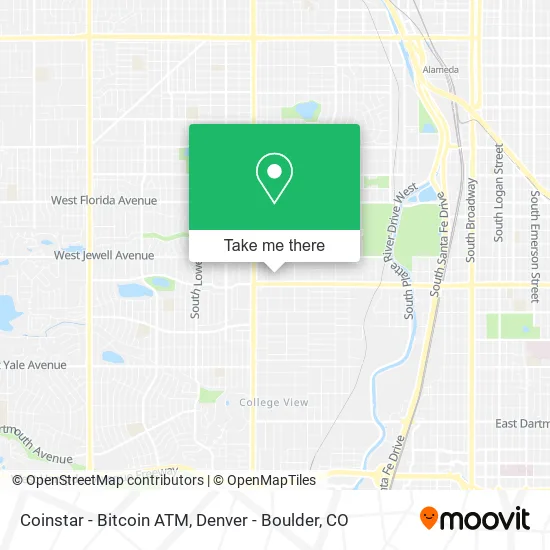 Coinstar - Bitcoin ATM map