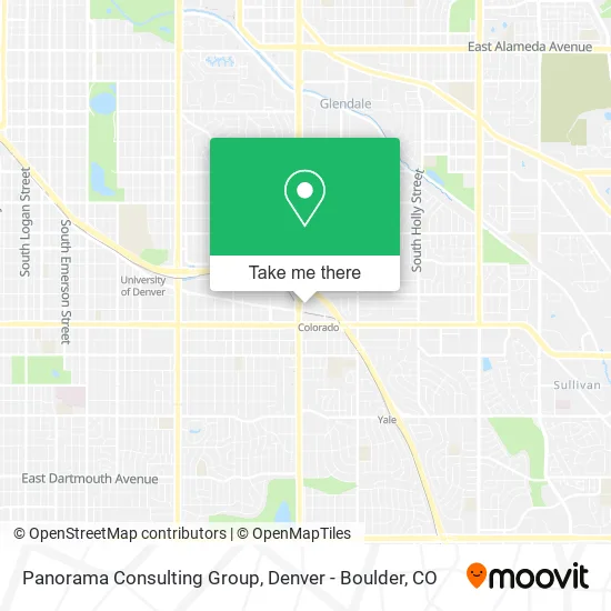 Mapa de Panorama Consulting Group