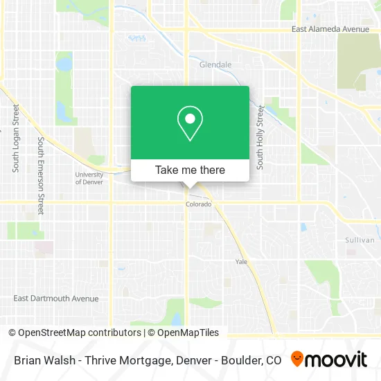 Brian Walsh - Thrive Mortgage map