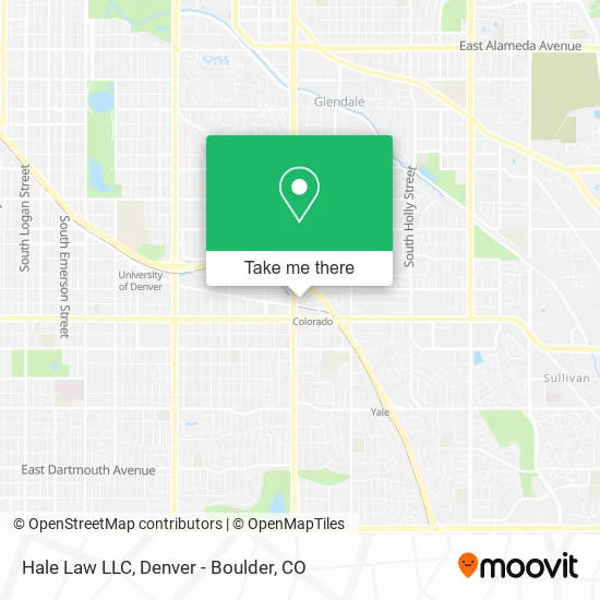 Mapa de Hale Law LLC