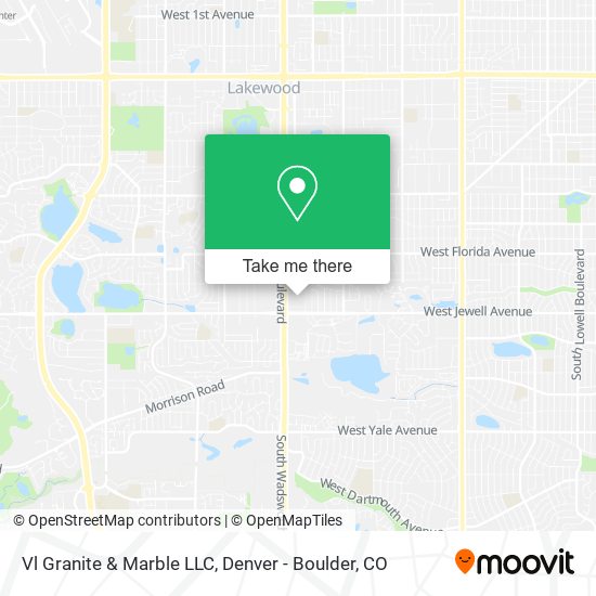 Mapa de Vl Granite & Marble LLC