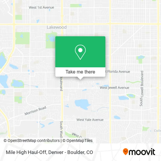 Mile High Haul-Off map