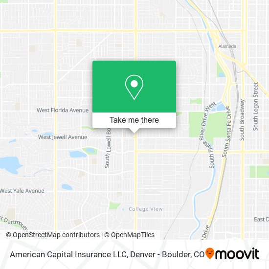 American Capital Insurance LLC map