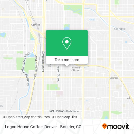 Logan House Coffee map