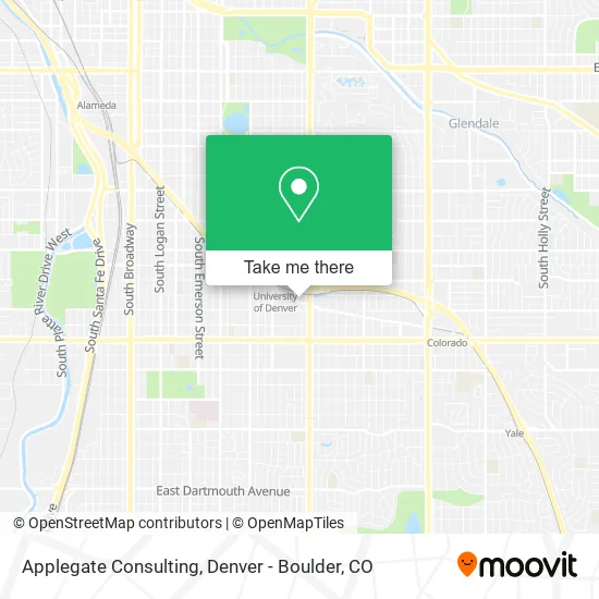 Applegate Consulting map