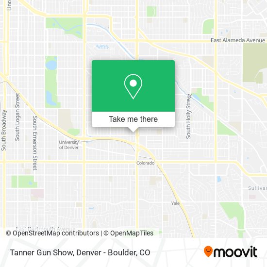 Mapa de Tanner Gun Show