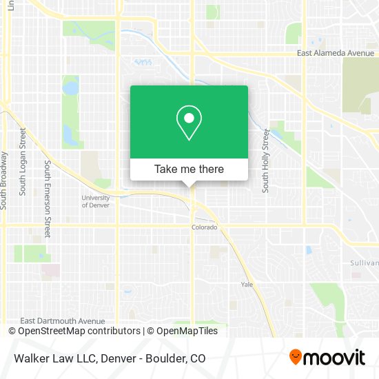 Walker Law LLC map