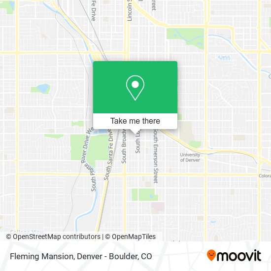 Fleming Mansion map