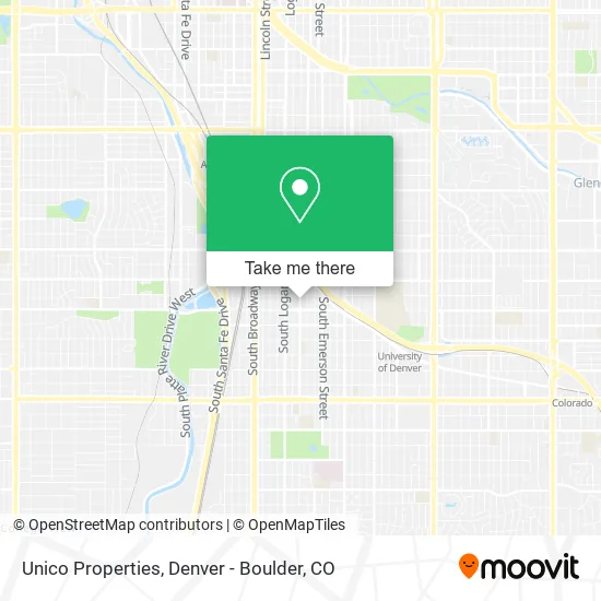 Unico Properties map