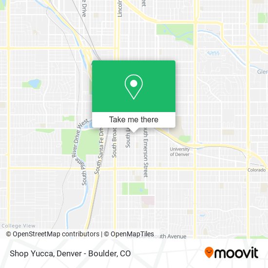 Mapa de Shop Yucca