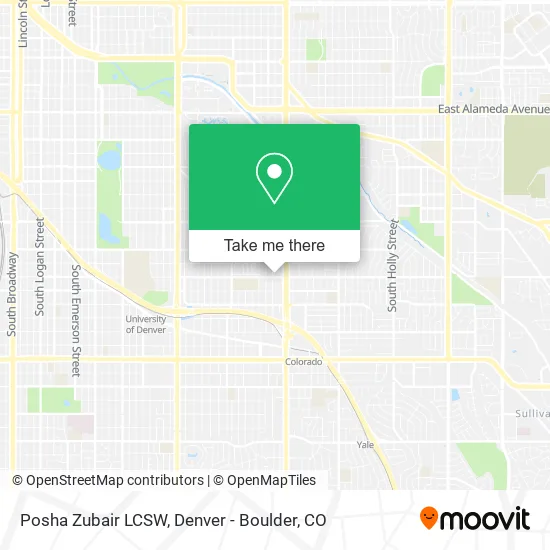 Posha Zubair LCSW map