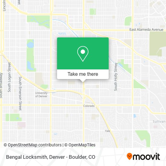 Mapa de Bengal Locksmith