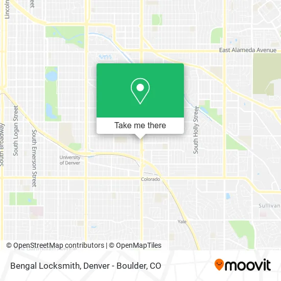 Bengal Locksmith map