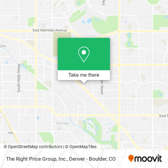 The Right Price Group, Inc. map