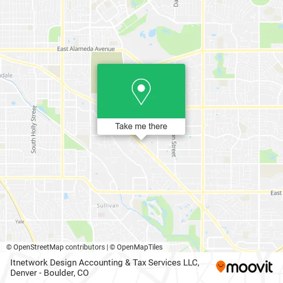 Mapa de Itnetwork Design Accounting & Tax Services LLC