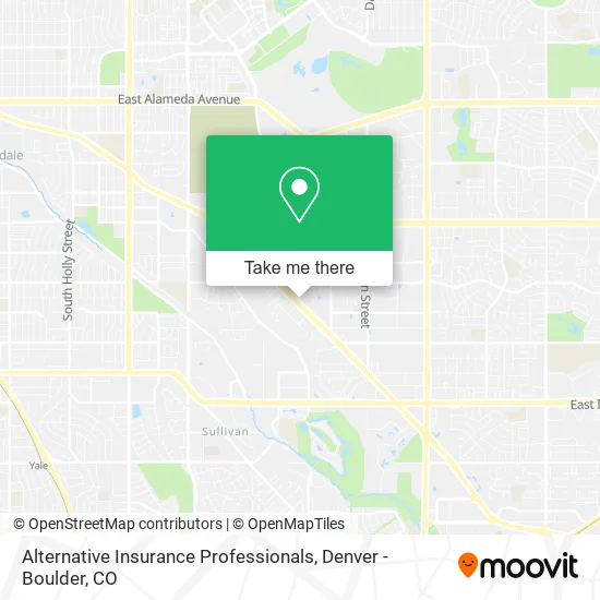 Alternative Insurance Professionals map
