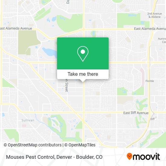 Mouses Pest Control map