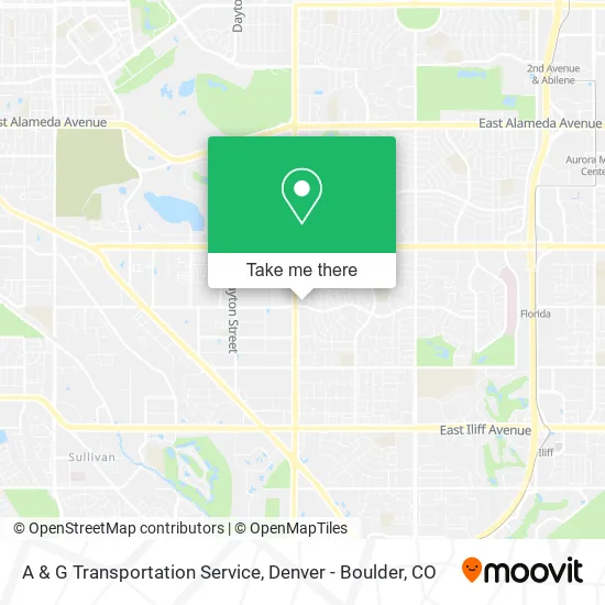 A & G Transportation Service map