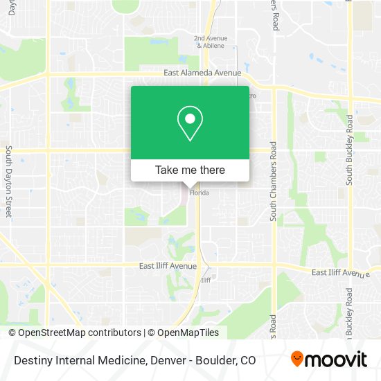 Destiny Internal Medicine map