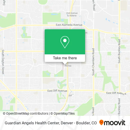 Guardian Angels Health Center map