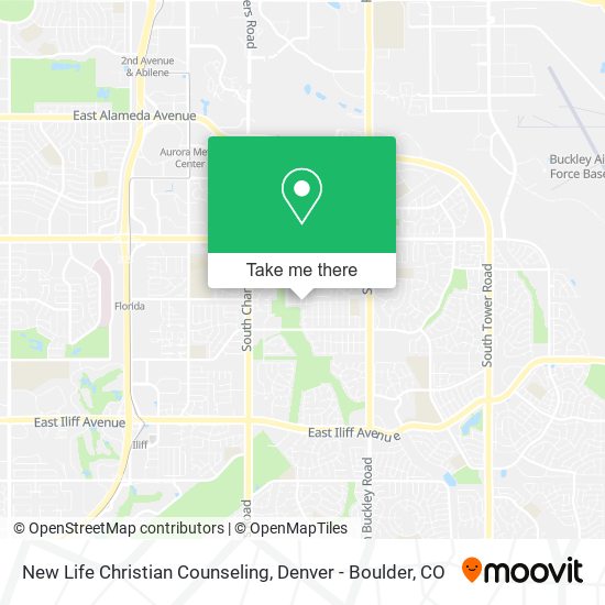 New Life Christian Counseling map