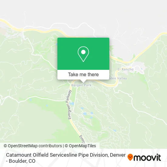 Catamount Oilfield Servicesline Pipe Division map