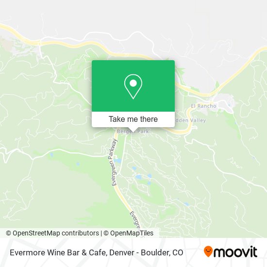 Mapa de Evermore Wine Bar & Cafe