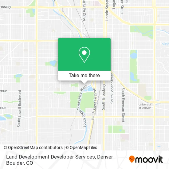 Land Development Developer Services map