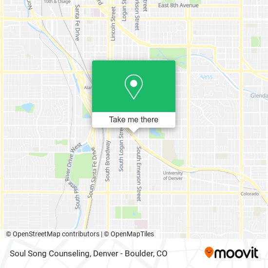 Soul Song Counseling map
