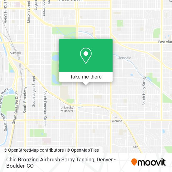 Mapa de Chic Bronzing Airbrush Spray Tanning