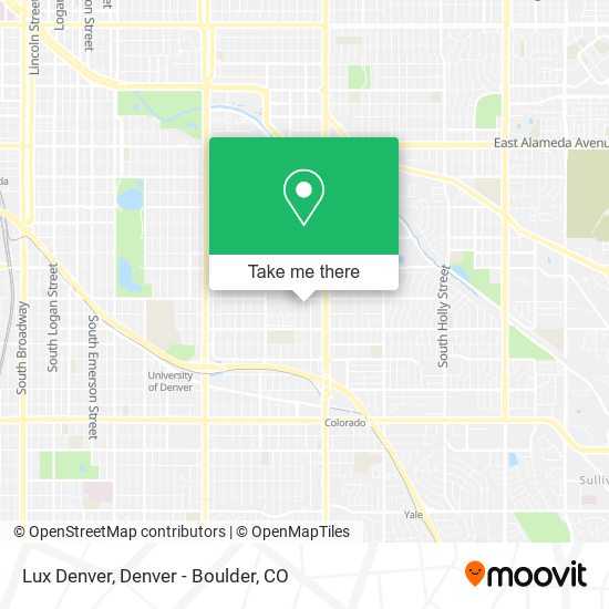 Mapa de Lux Denver