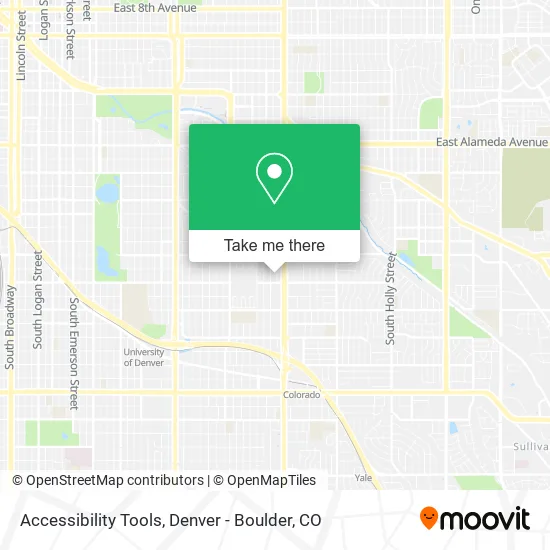 Mapa de Accessibility Tools