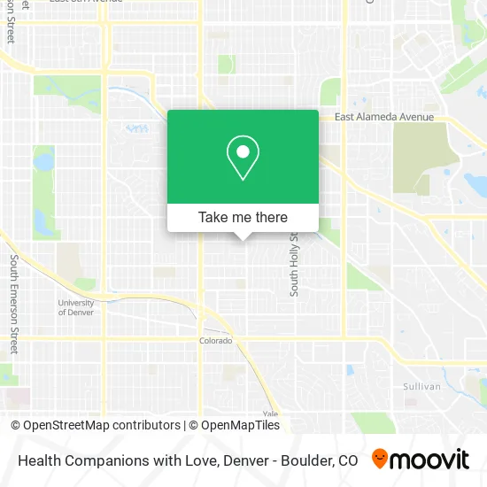 Health Companions with Love map