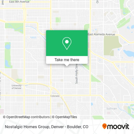 Mapa de Nostalgic Homes Group