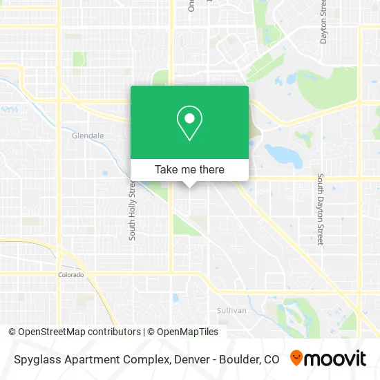 Spyglass Apartment Complex map